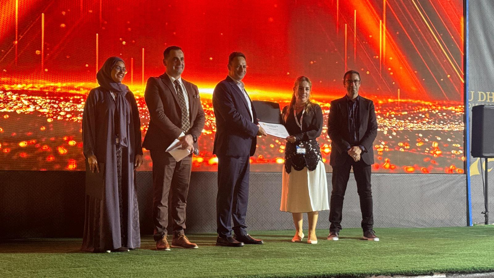 Prof. Dr. Burcu Saner Okan award